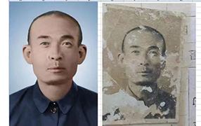 乌拉特中老照片修复-2
