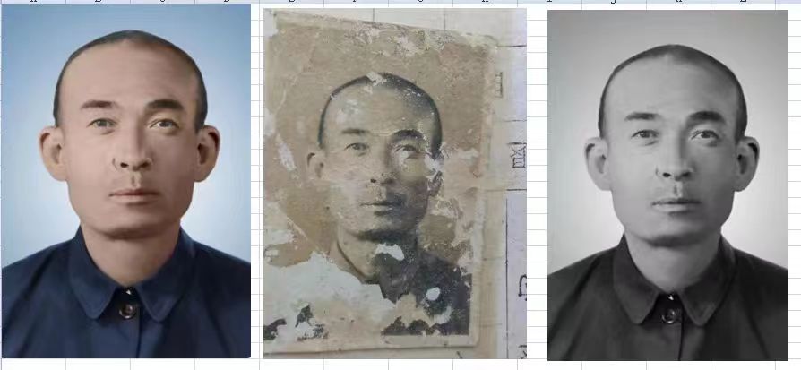 乌拉特中老照片模糊修复-21